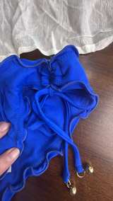 Victoria's Secret Ruffle Triangle Bikini Set and Vince Camuto Coverup Large - Image 3