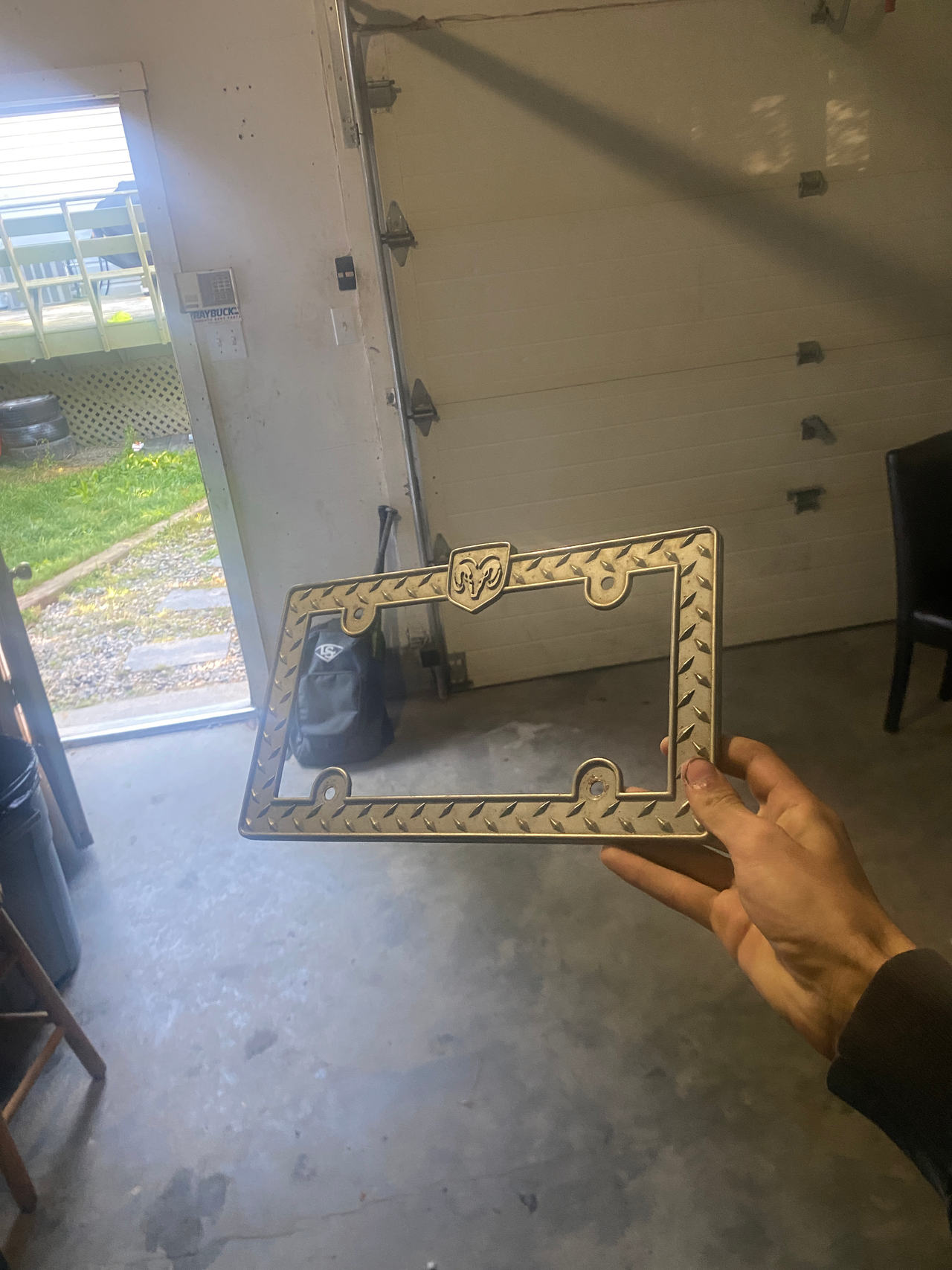 Dodge Ram License Plate Frame