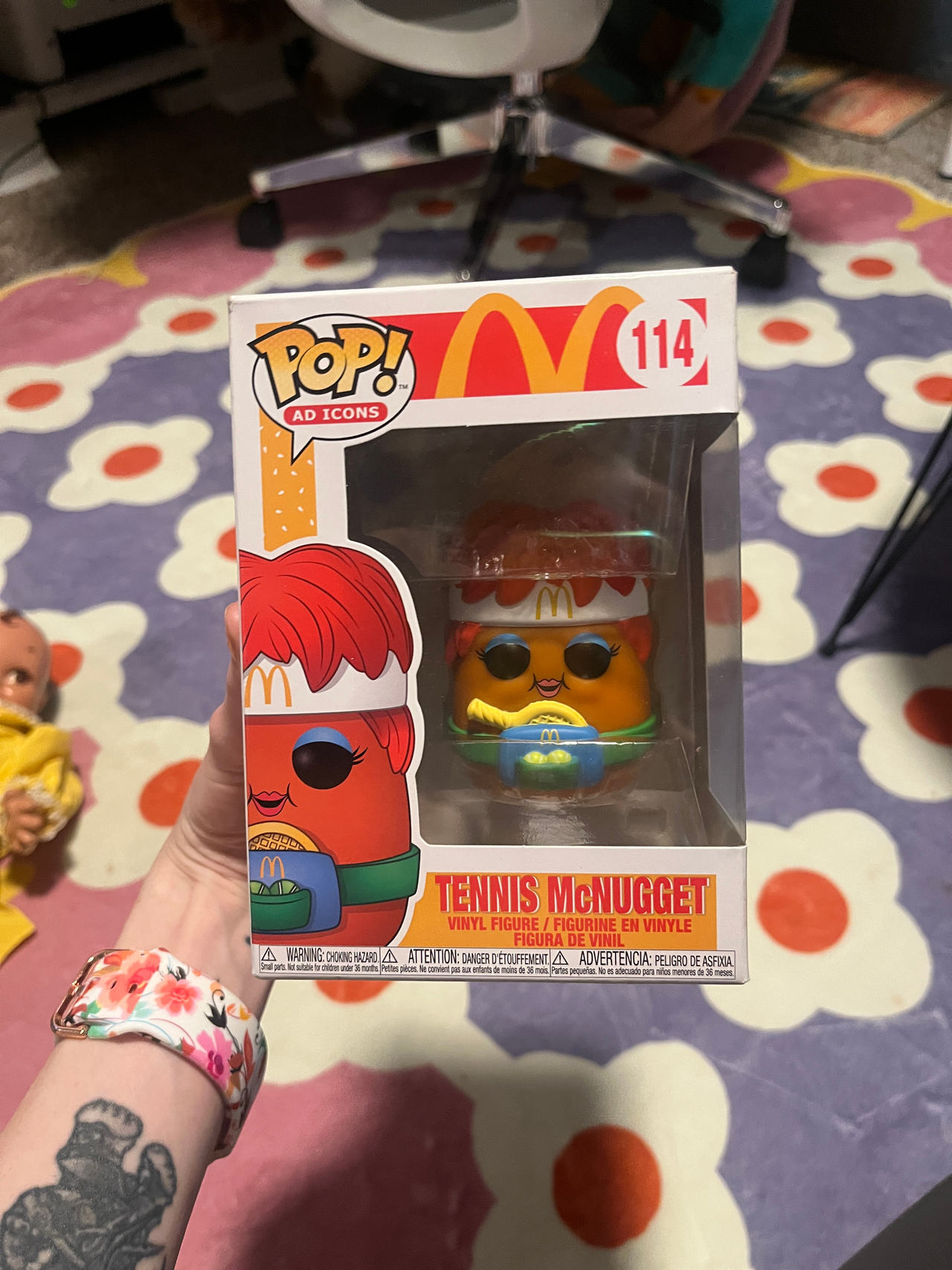 Funko Pop! Ad Icons: McDonald's - Tennis McNugget #114