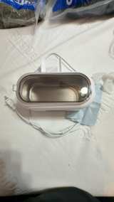 Ultrasonic Jewelry Cleaner 350ml 48kHz Portable - Image 1