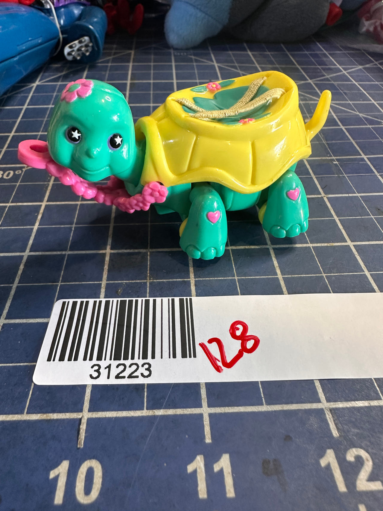 Magic Trolls TURTLE TROLLY vtg 1990s figure. Applause. 128