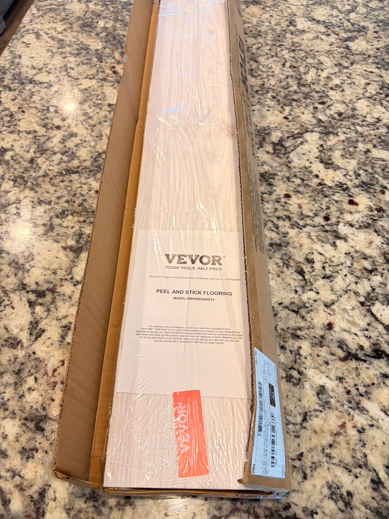 VEVOR Peel and Stick Vinyl Flooring DW5014 15 boxes