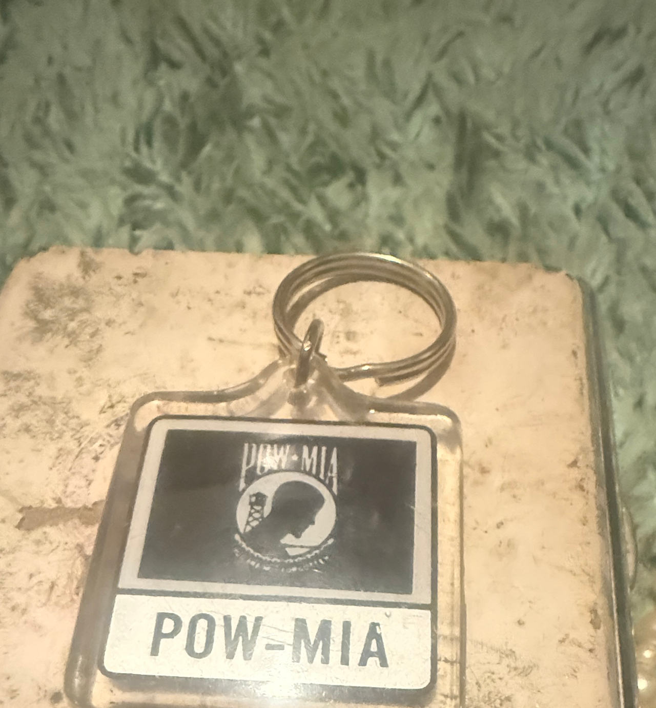 POW-MIA Acrylic Keychain