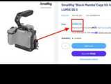 SmallRig Camera Cage Kit for Panasonic LUMIX S5 II / S5 IIX - Image 4