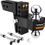 VOMAVEX 6" Drop Adjustable Trailer Hitch for 2.5" Receiver - Image 1