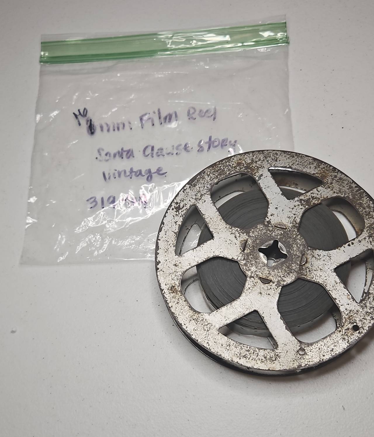 Vintage 16mm Film Reel - Santa Claus Story