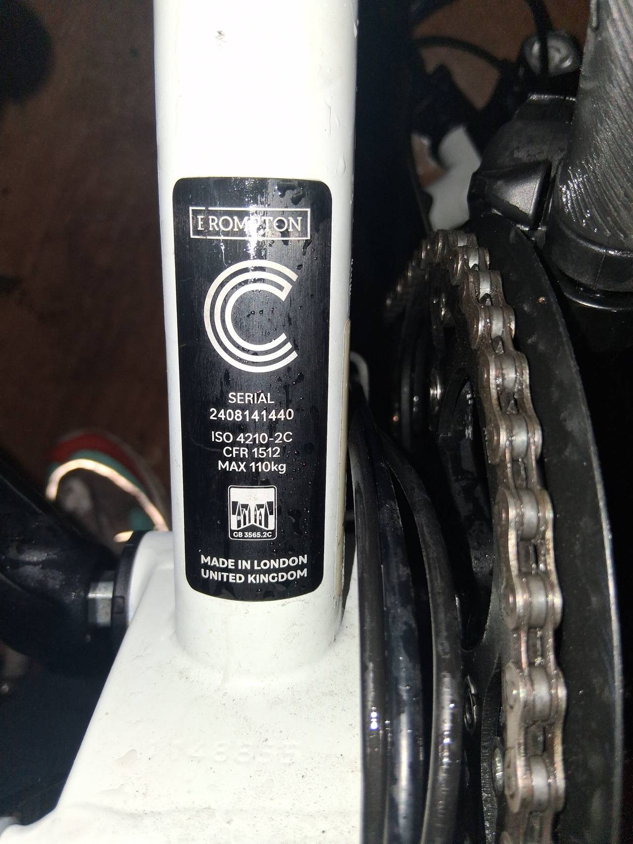 Brompton C Line Folding Bicycle