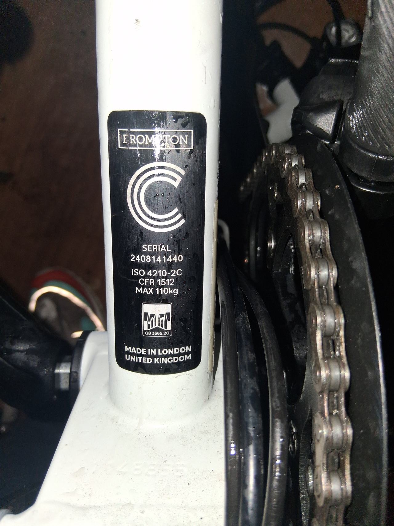 Brompton C Line Folding Bicycle