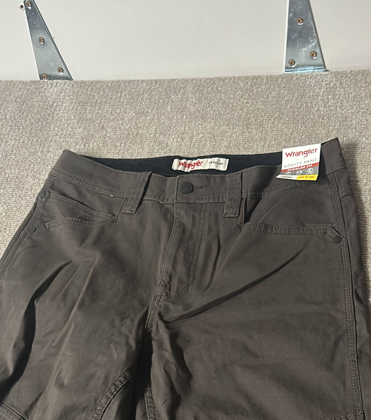 Wrangler Men's Outdoor Comfort Flex Cargo Utility Pant