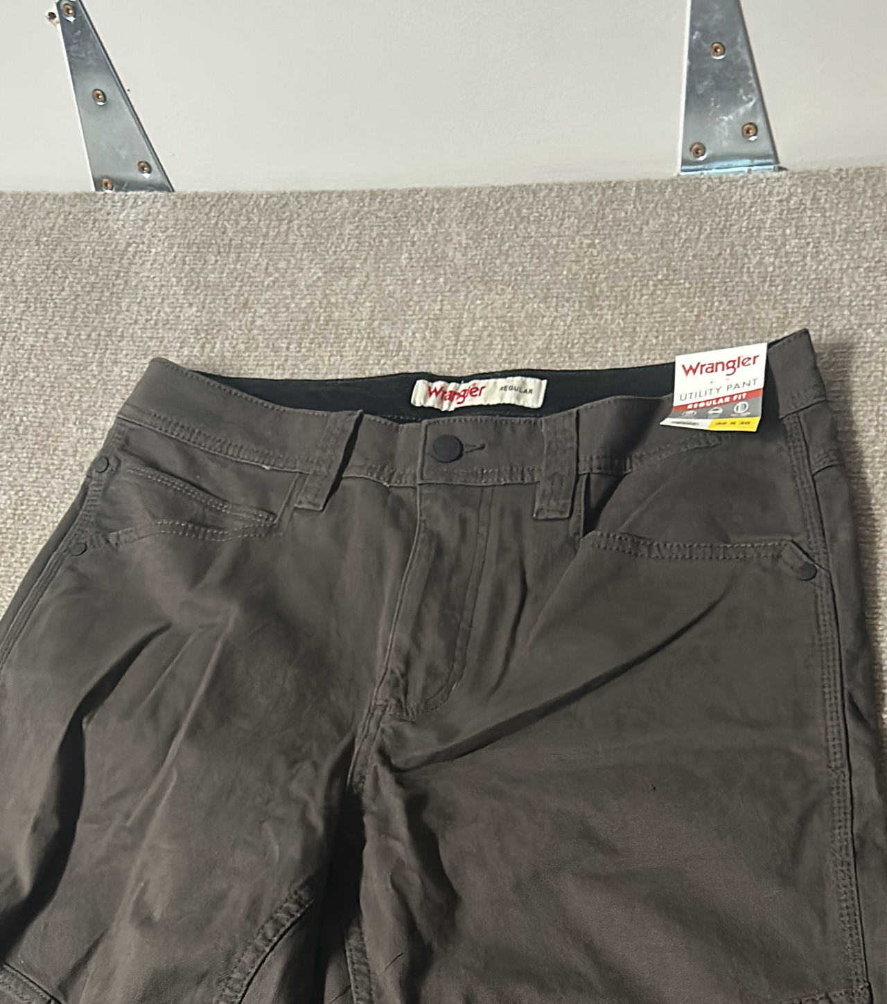 Wrangler Men's Outdoor Comfort Flex Cargo Utility Pant