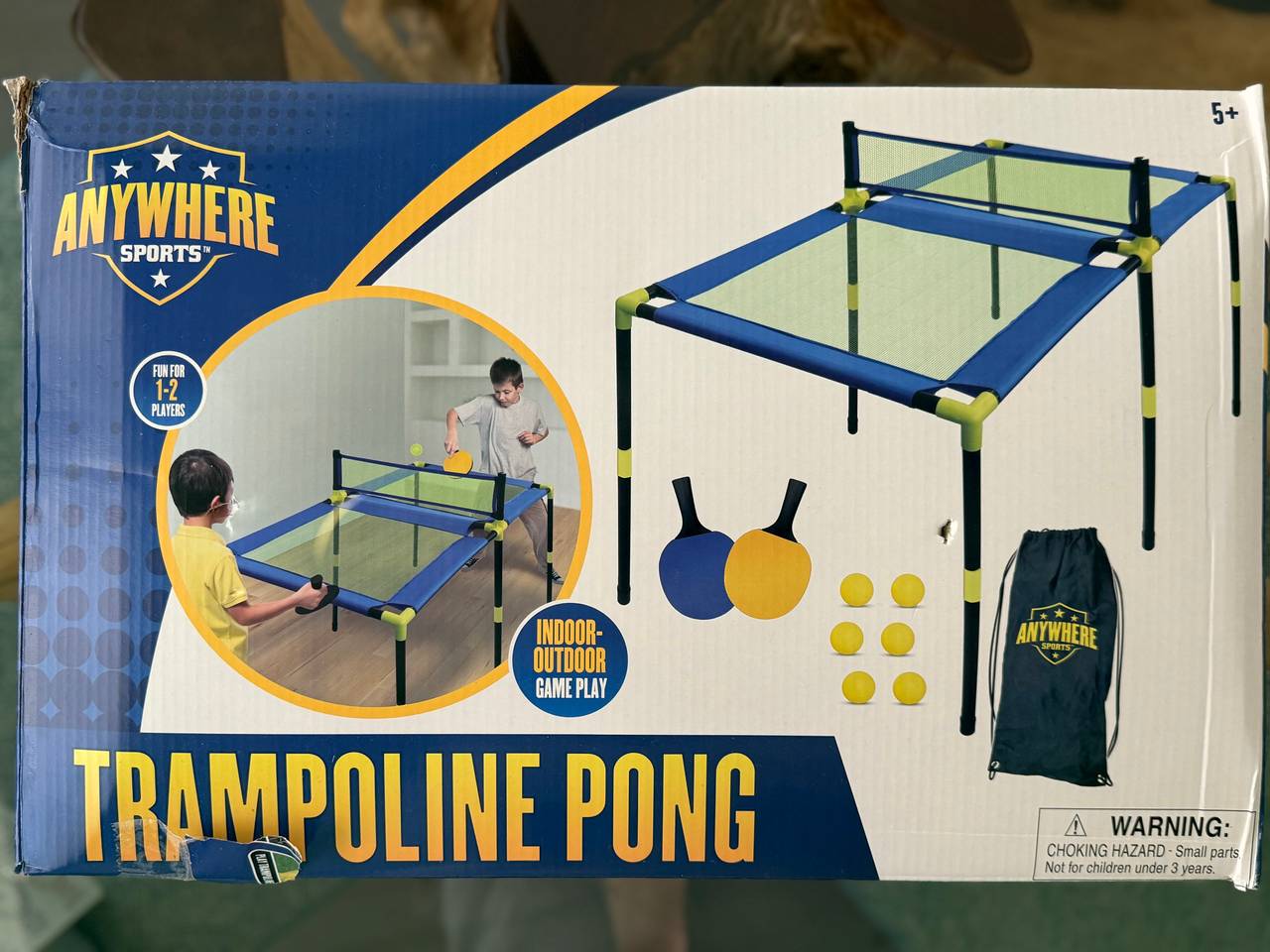 Anywhere Sports Trampoline Pong
