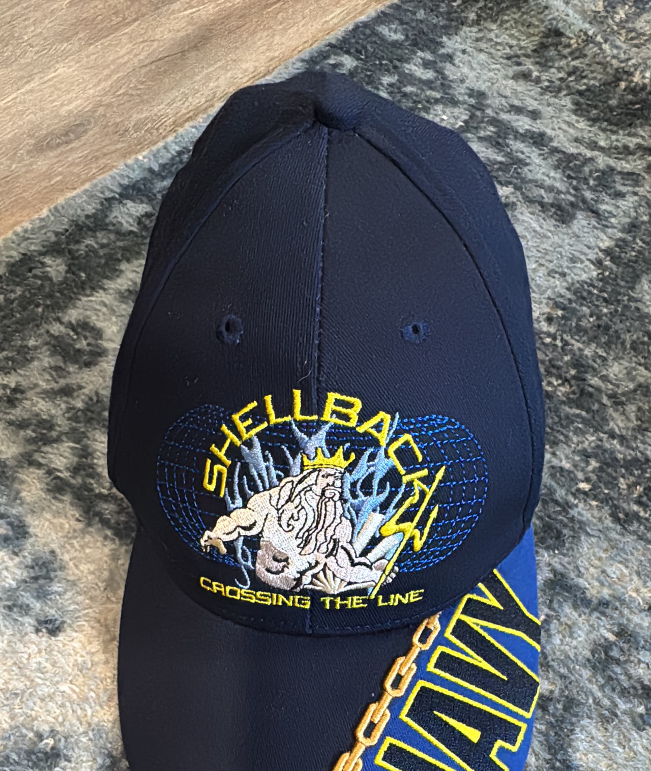 US Navy Shellback Crossing the Line Hat