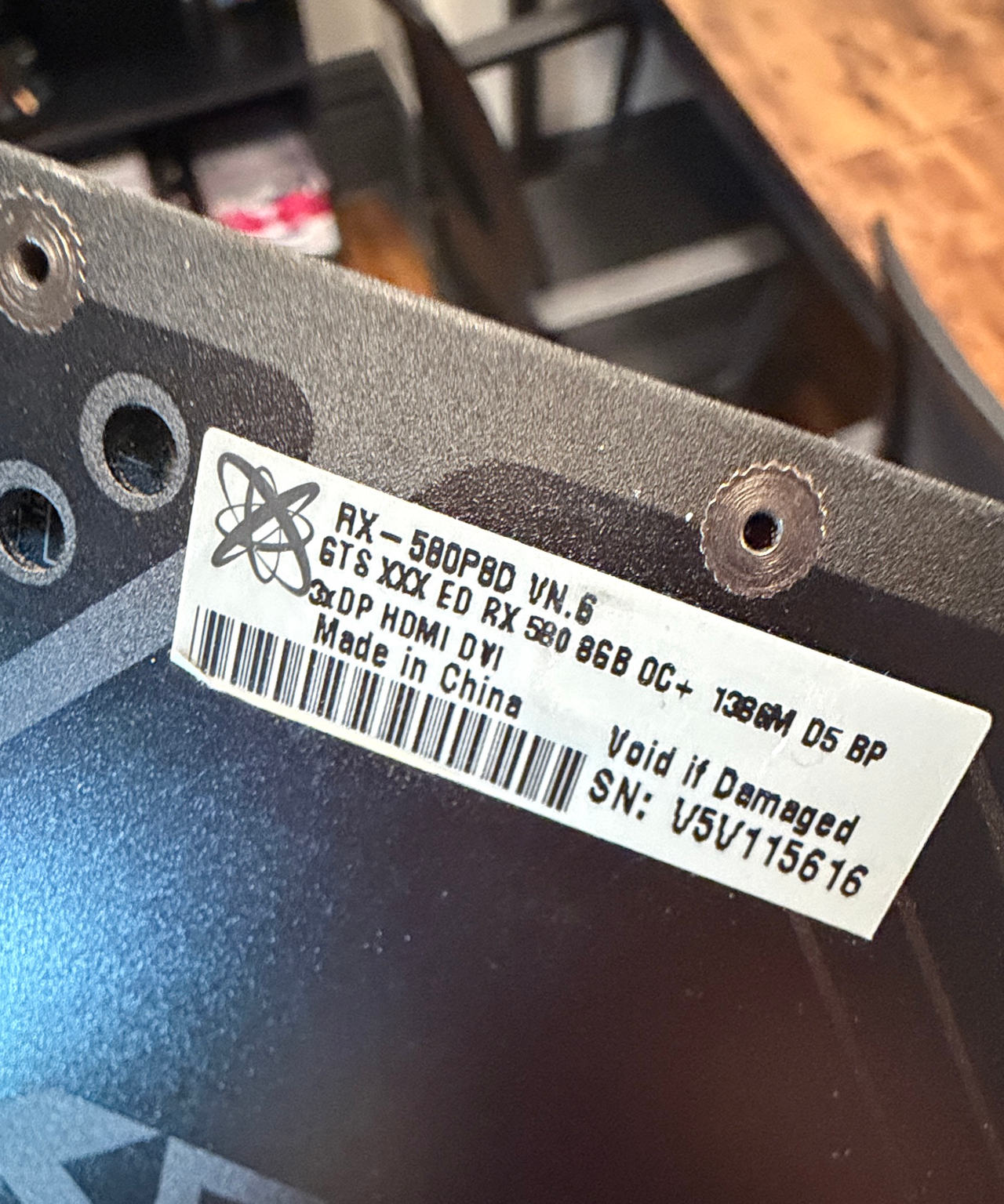 XFX Radeon RX 580 GTS XXX Edition 8GB GDDR5