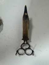 Antique Candle Snuffer and Decorative Spoon Set - Image 5