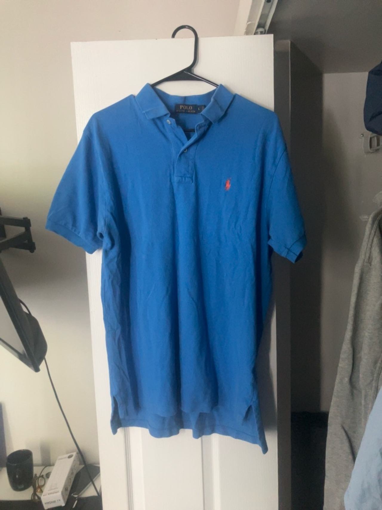 Ralph Lauren Polo Shirt Men's Blue Large