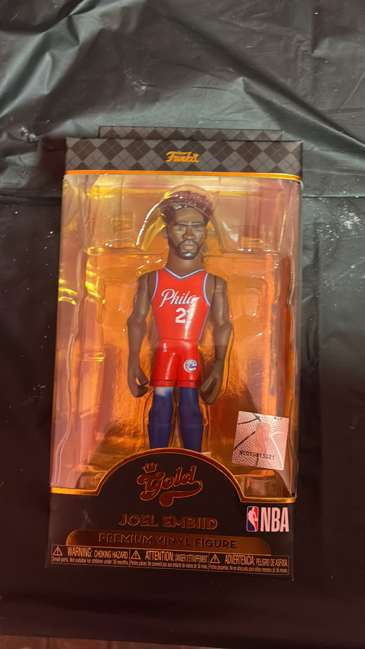 Funko Gold NBA Joel Embiid 5" Vinyl Figure
