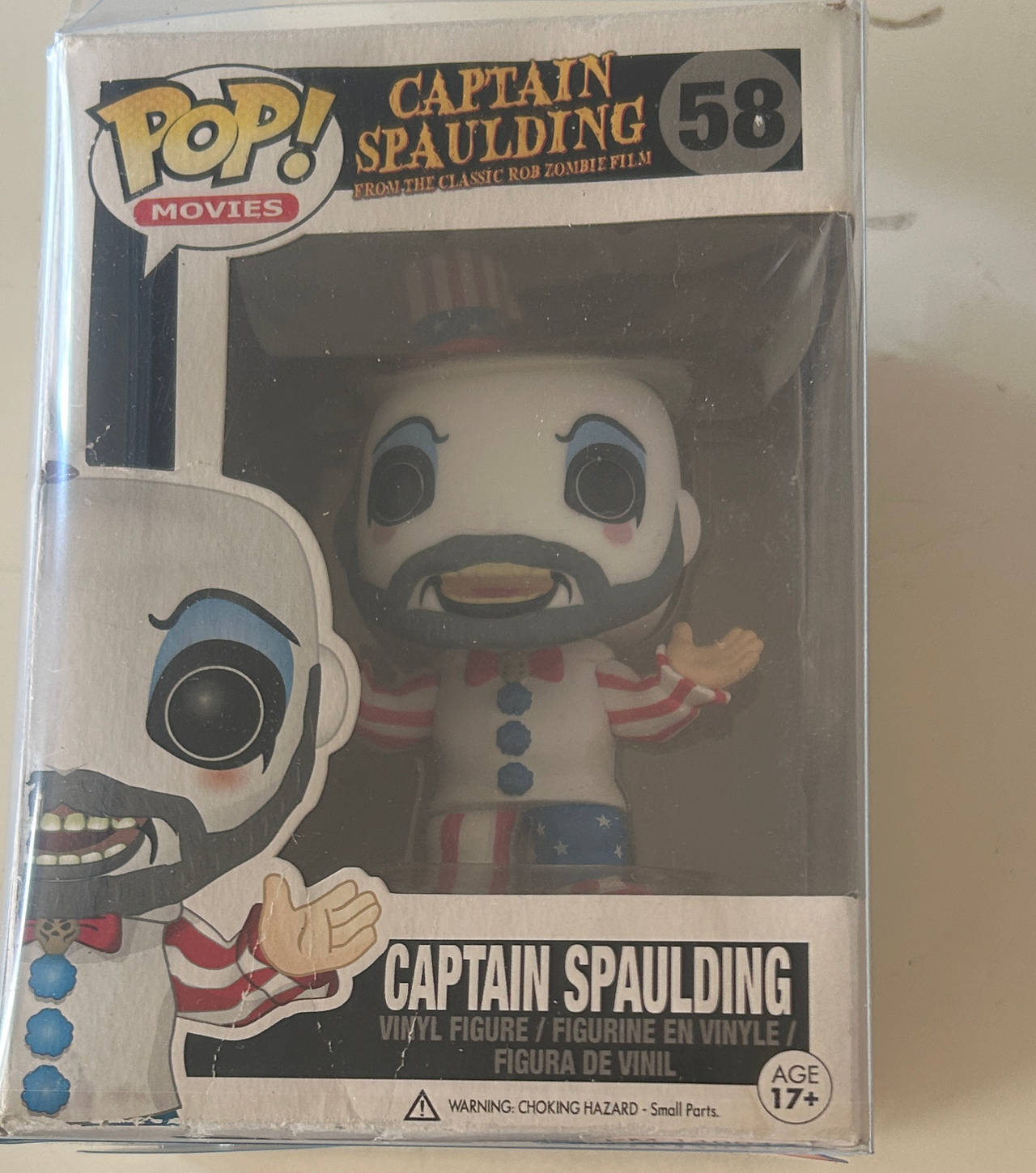Funko Pop! Movies Captain Spaulding #58 House of 1000 Corpses