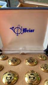 Vintage Royal Air Force Blazer Button Set - Image 2