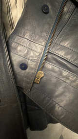 Coach Vintage Leather Jacket Sz 6 - Image 3