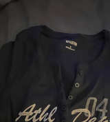 Hollister Men's Graphic Henley Shirt - Image 1