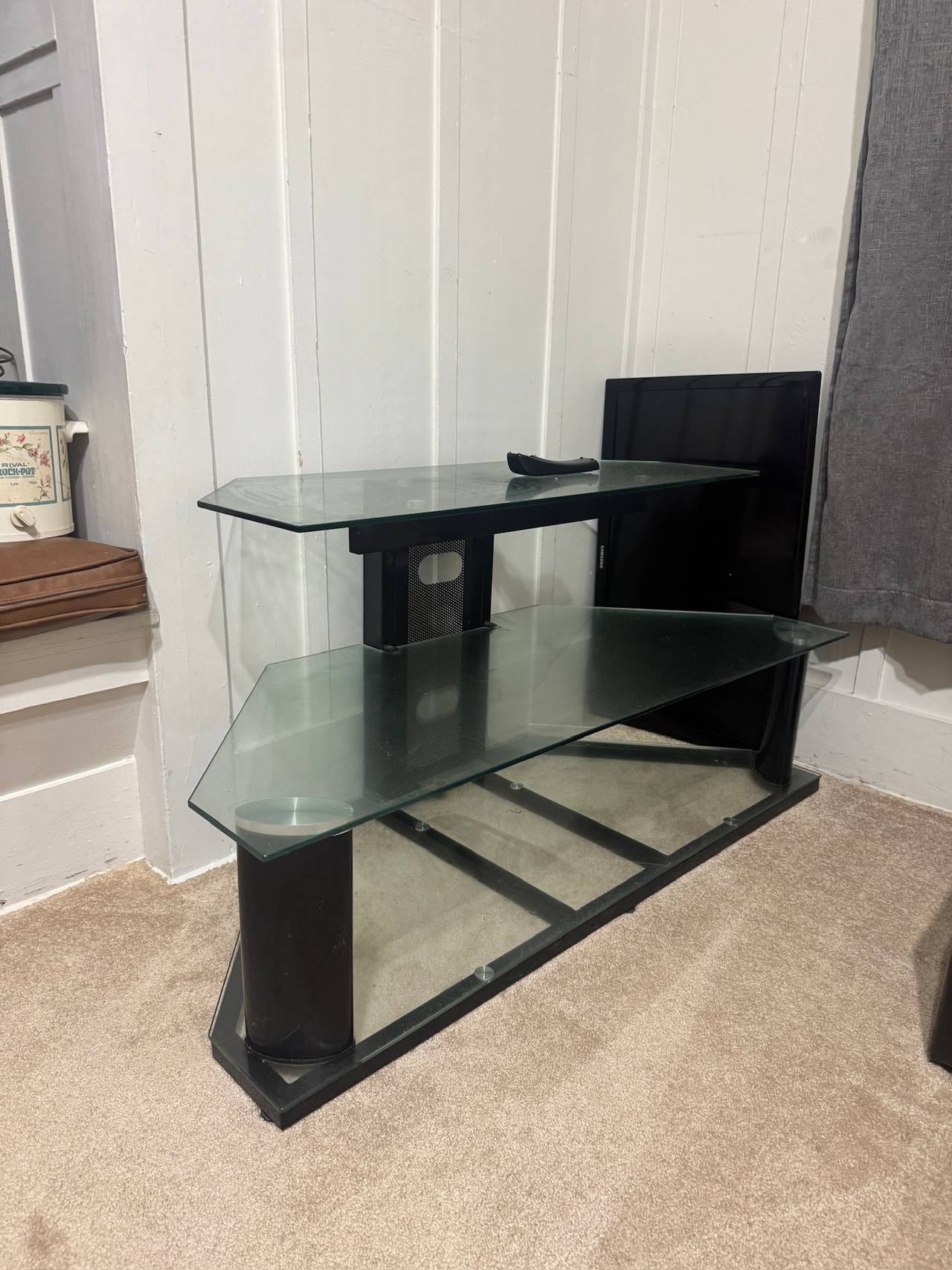 Glass TV Stand