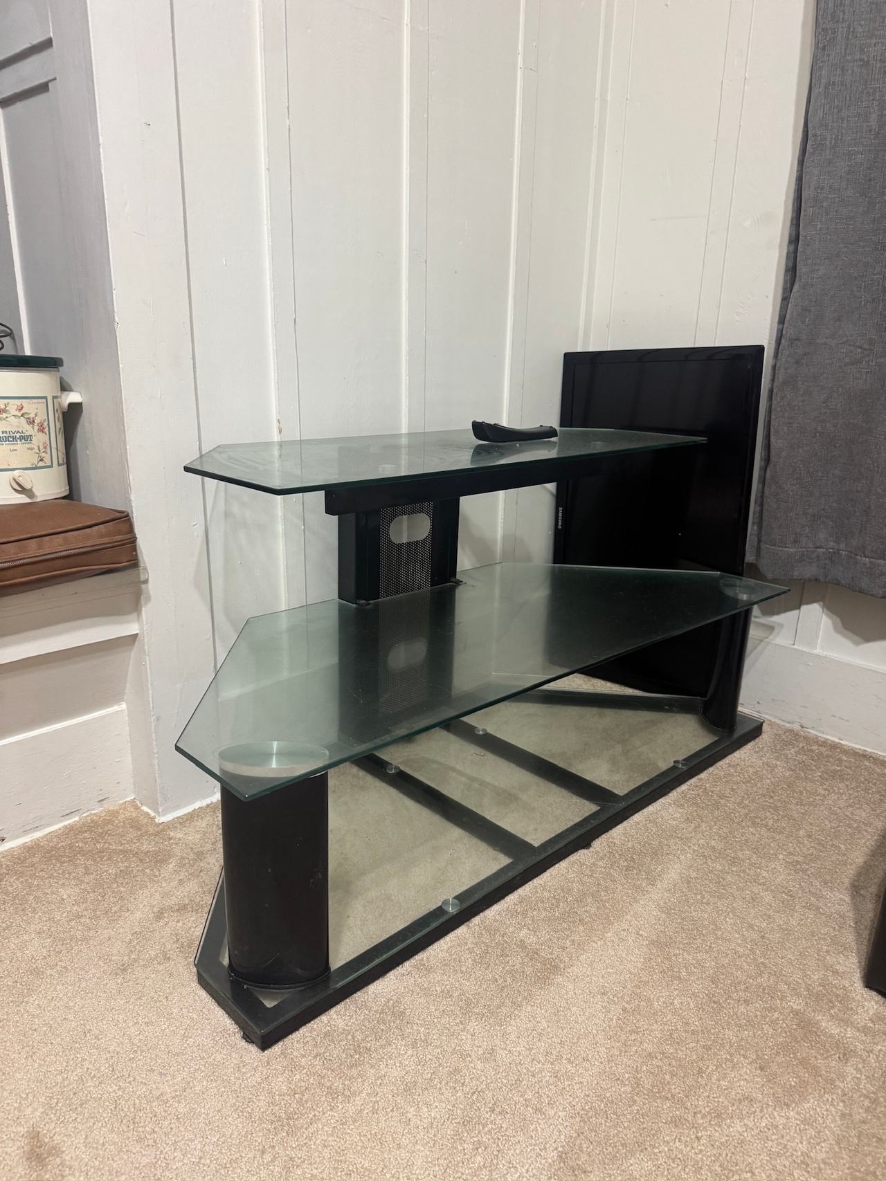 Glass TV Stand