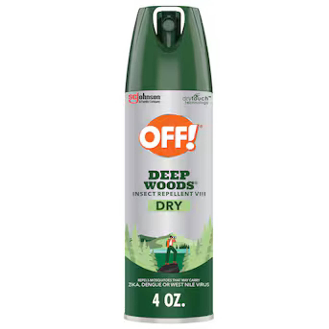 OFF! Deep Woods Insect Repellent VIII Dry 4 oz