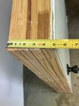 White Interior Flush Door with Hardware (measurements in photos) - Image 2