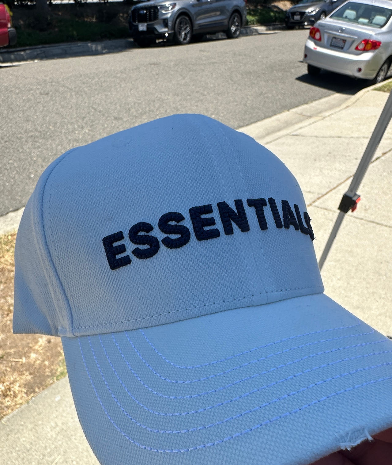 Fear of God Essentials Logo Hat
