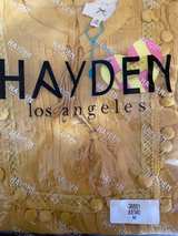 Hayden Los Angeles Kids Yellow Pom Pom Dress - Image 3