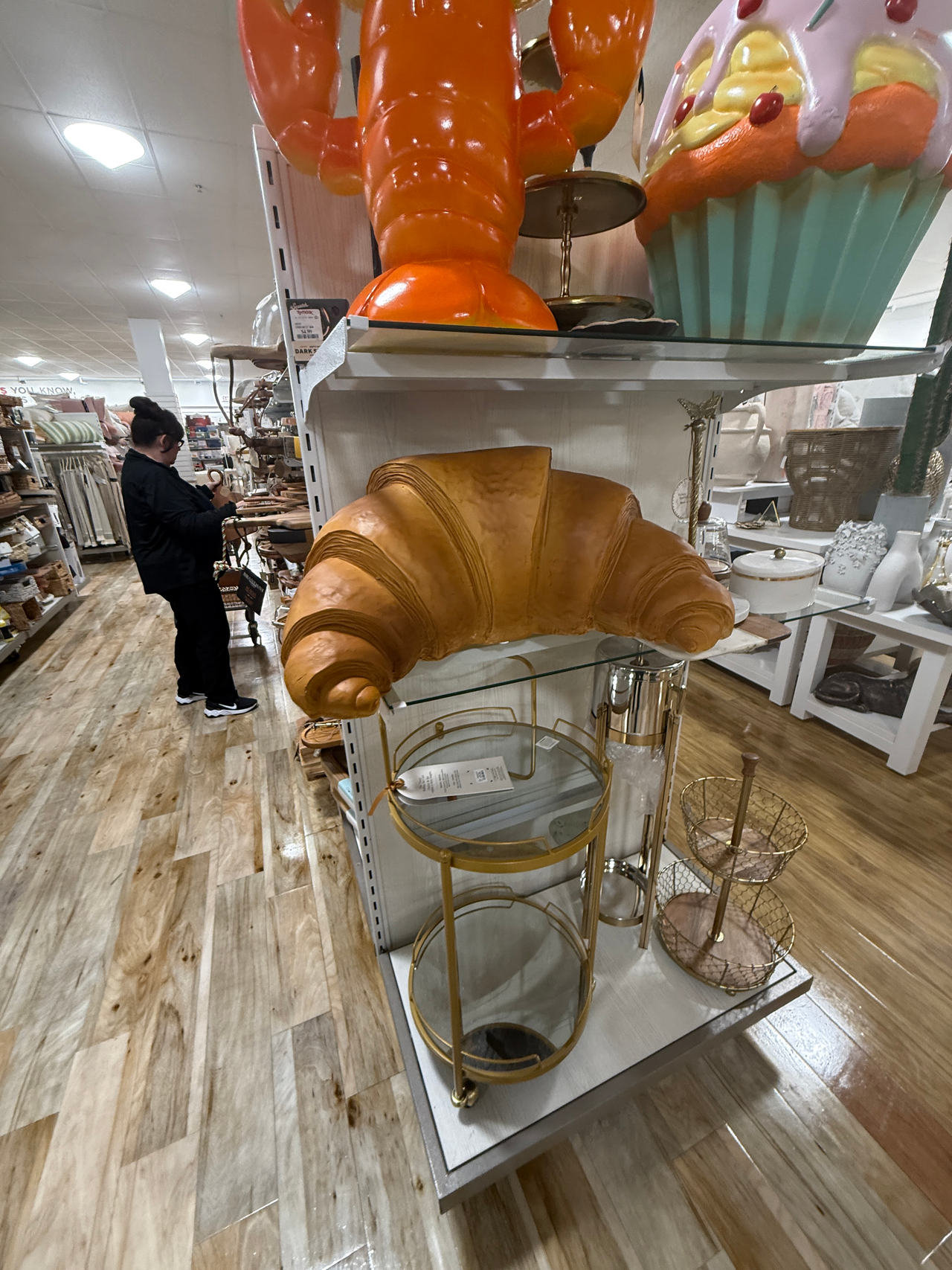 Croissant Shaped Decorative Pillow