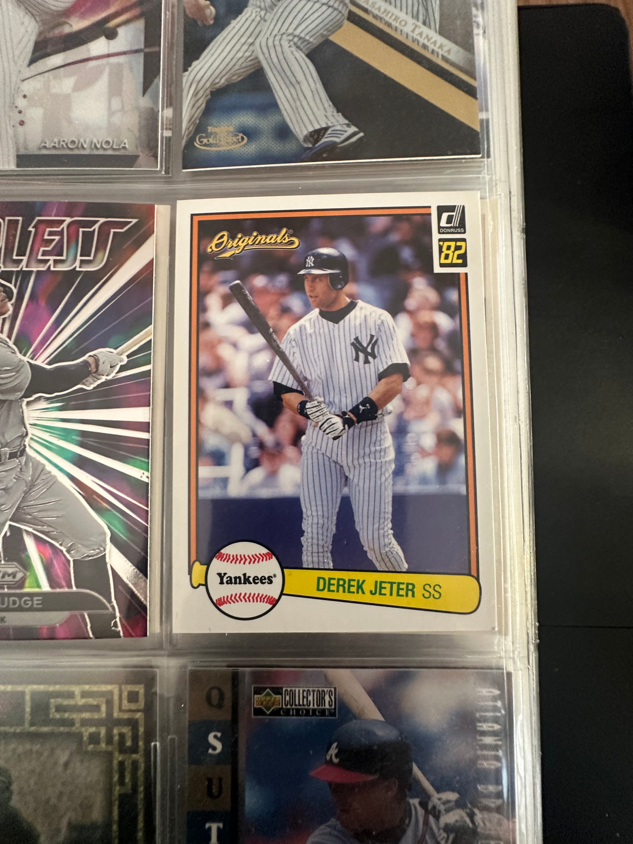 2017 Donruss Optic Retro 1982 Originals Derek Jeter #10