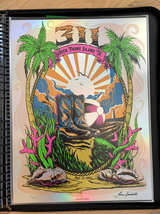 311 South Padre Island TX May 27 2023 Jesse Sakamoto Foil Poster - Image 1