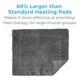 Pure Enrichment PureRelief Ultra-Wide Microplush Heating Pad - Image 4