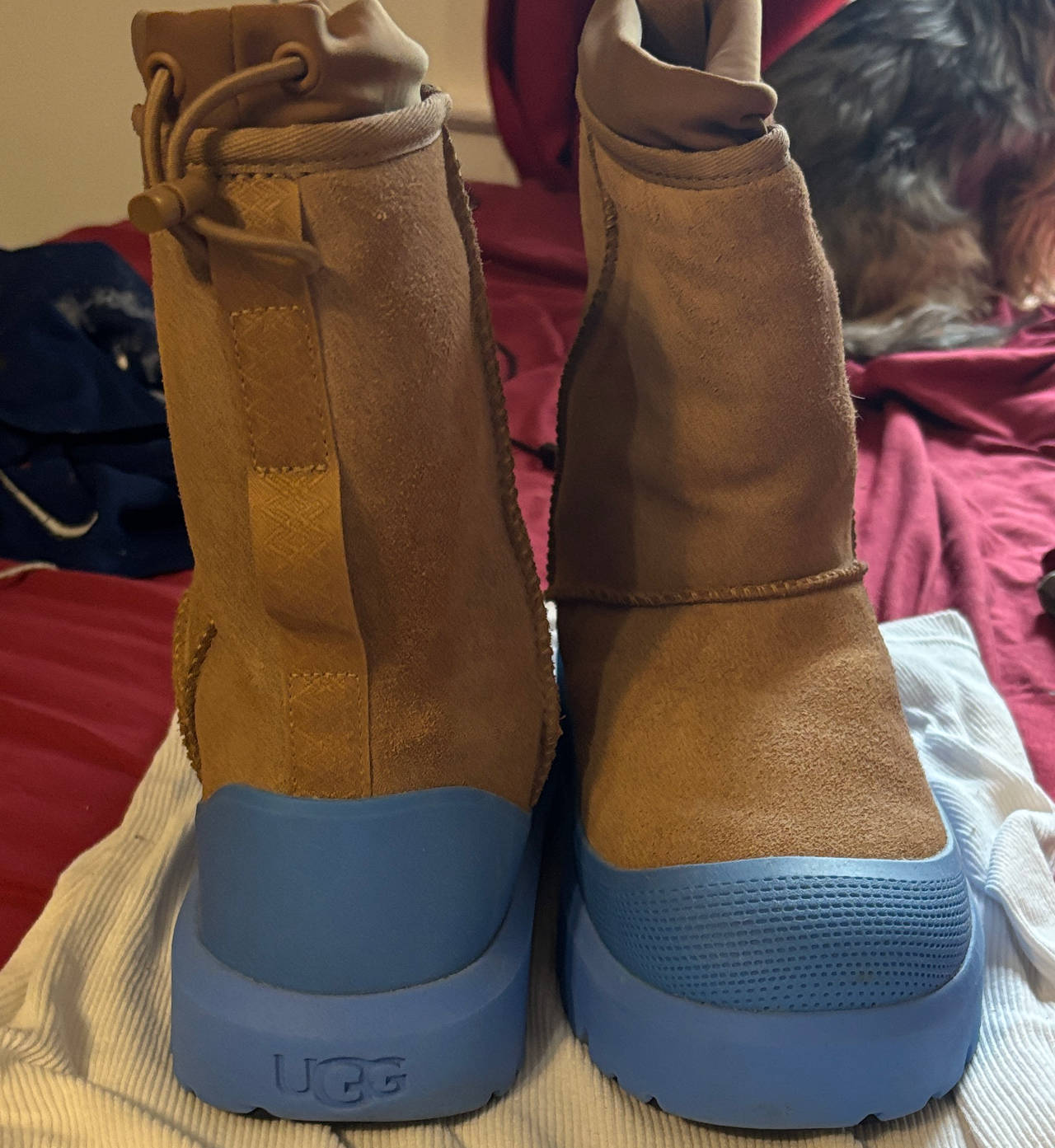 UGG Classic Rising Toggle Boot Chestnut Blue