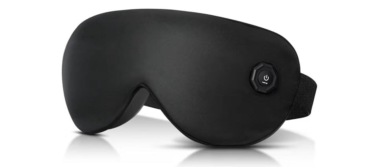 Heated Eye Mask for Dry Eyes- Warm Compress, Washable Without Charger