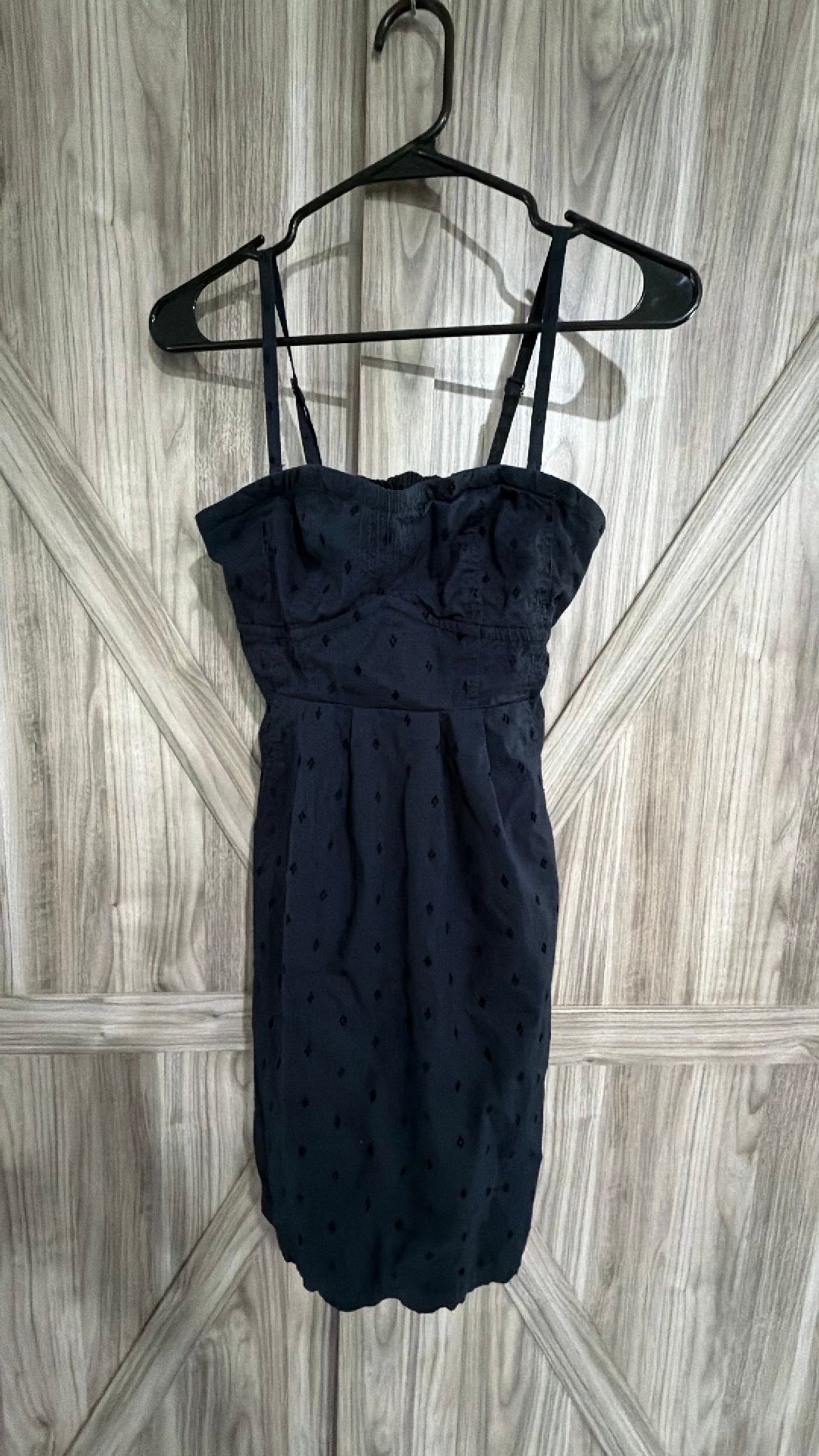 Dark Blue American Eagle Navy Eyelet Dress size 2 cocktail party