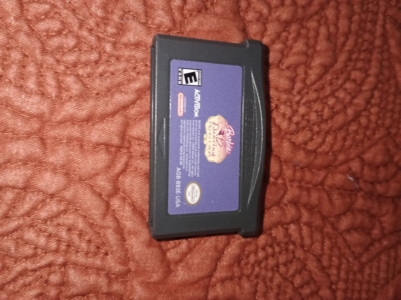 Barbie in the 12 Dancing Princesses - Game Boy Advance