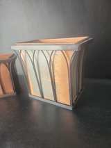 Southern Living at Home Copper and Iron Planters - Image 5