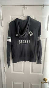 Victoria's Secret Angel Sequin Stripe Zip Up Hoodie - Image 4