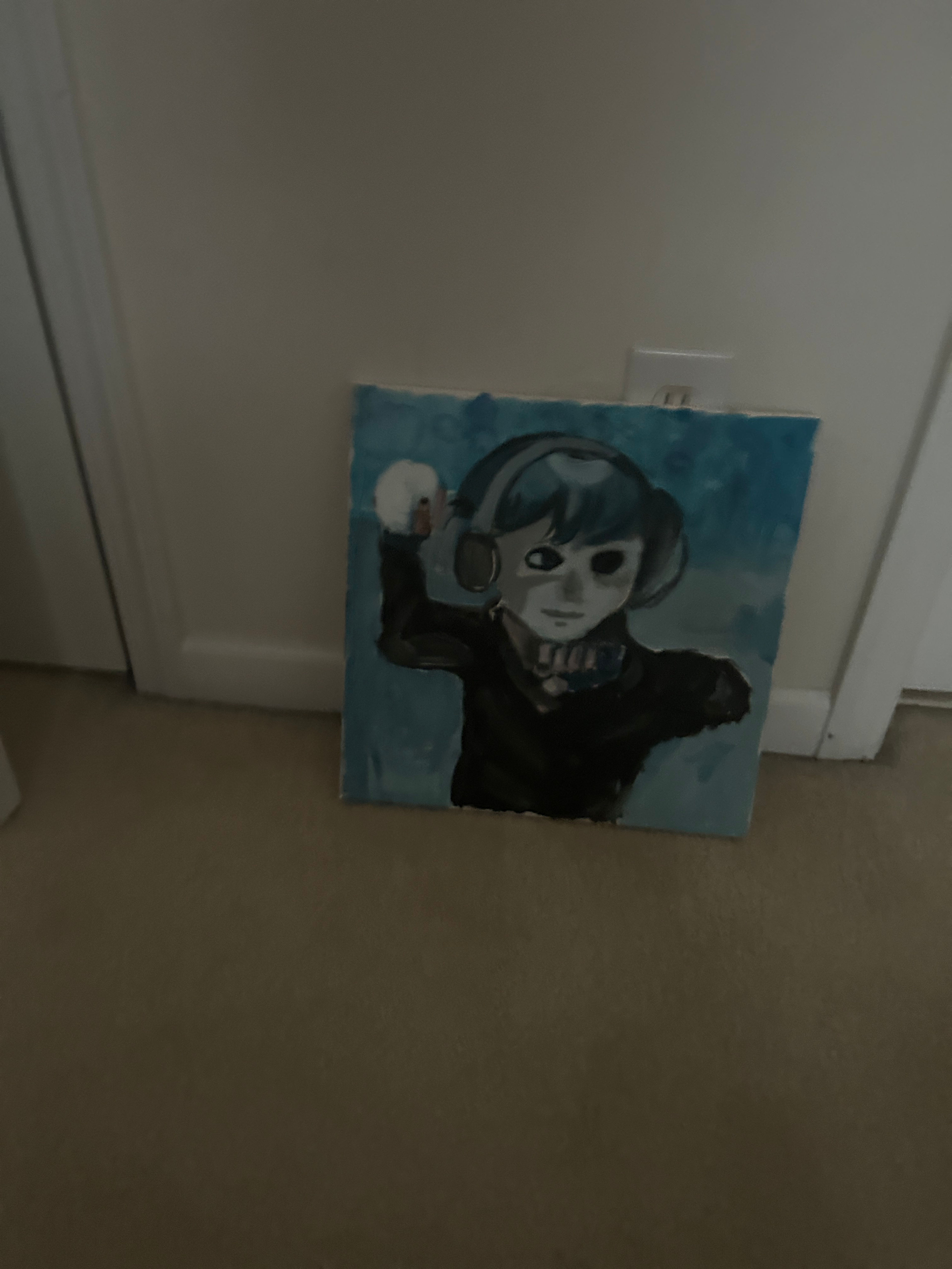 Hand-painted Portrait Art