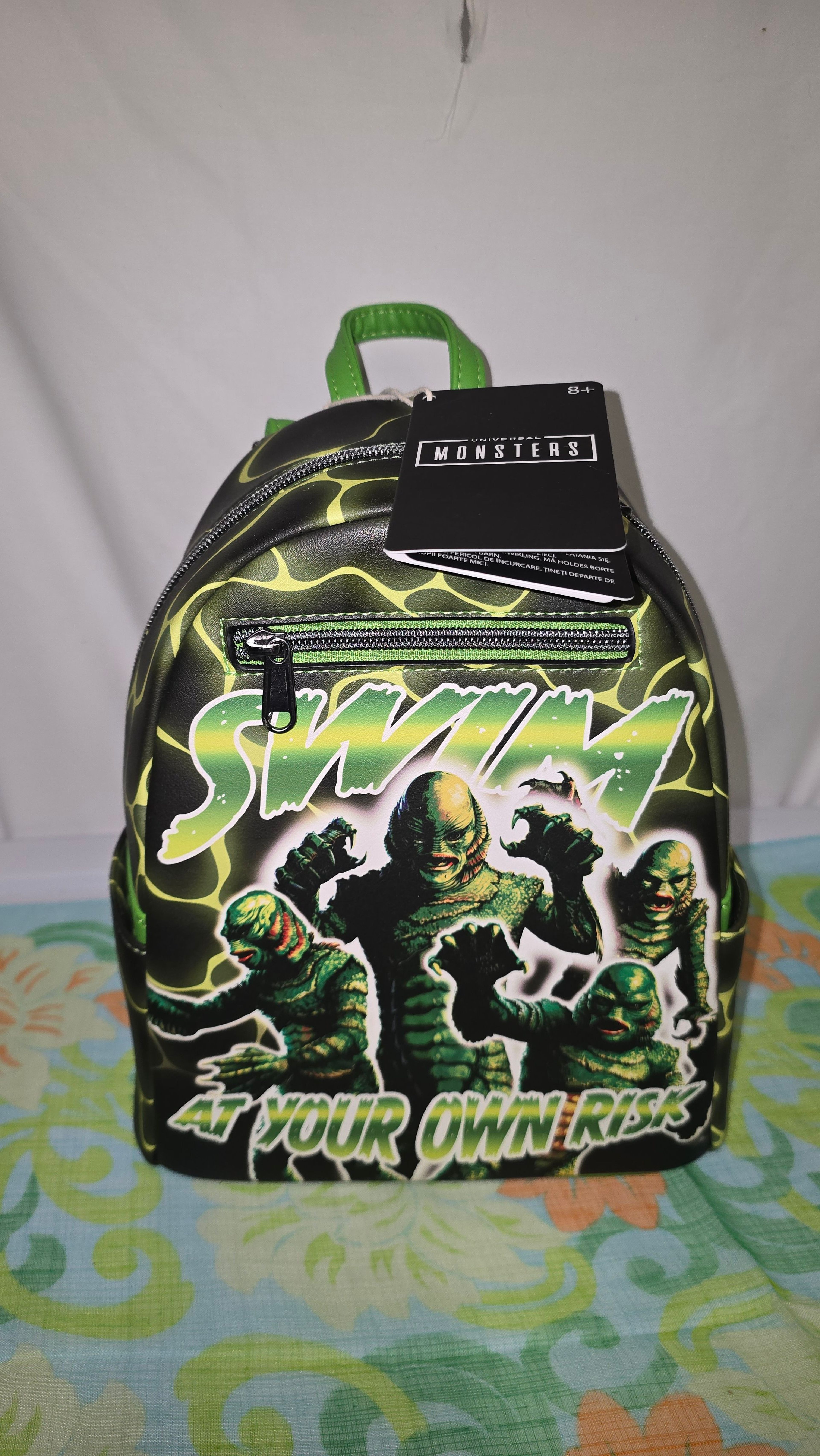 Loungefly Universal Monsters Creature from the Black Lagoon Mini Backpack