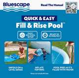 Bluescape 10ft Fast Set Inflatable Ring Family Pool NEW - Image 2