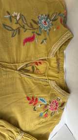 Johnny Was Embroidered Floral Peasant Blouse medium - Image 3