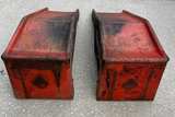 Car Ramps Steel Metal Red - Image 5
