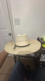 Cody James Unisex Straw Cowboy Hat Natural 7 1/2 - Image 4