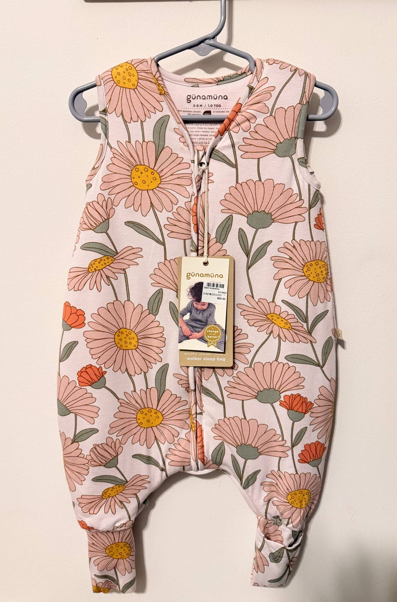 gunamuna Walker Sleep Bag 1.0 TOG Daisy