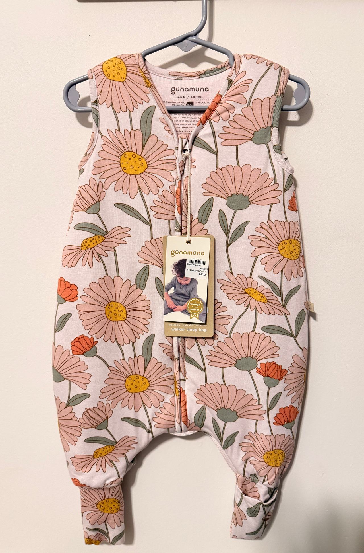 gunamuna Walker Sleep Bag 1.0 TOG Daisy