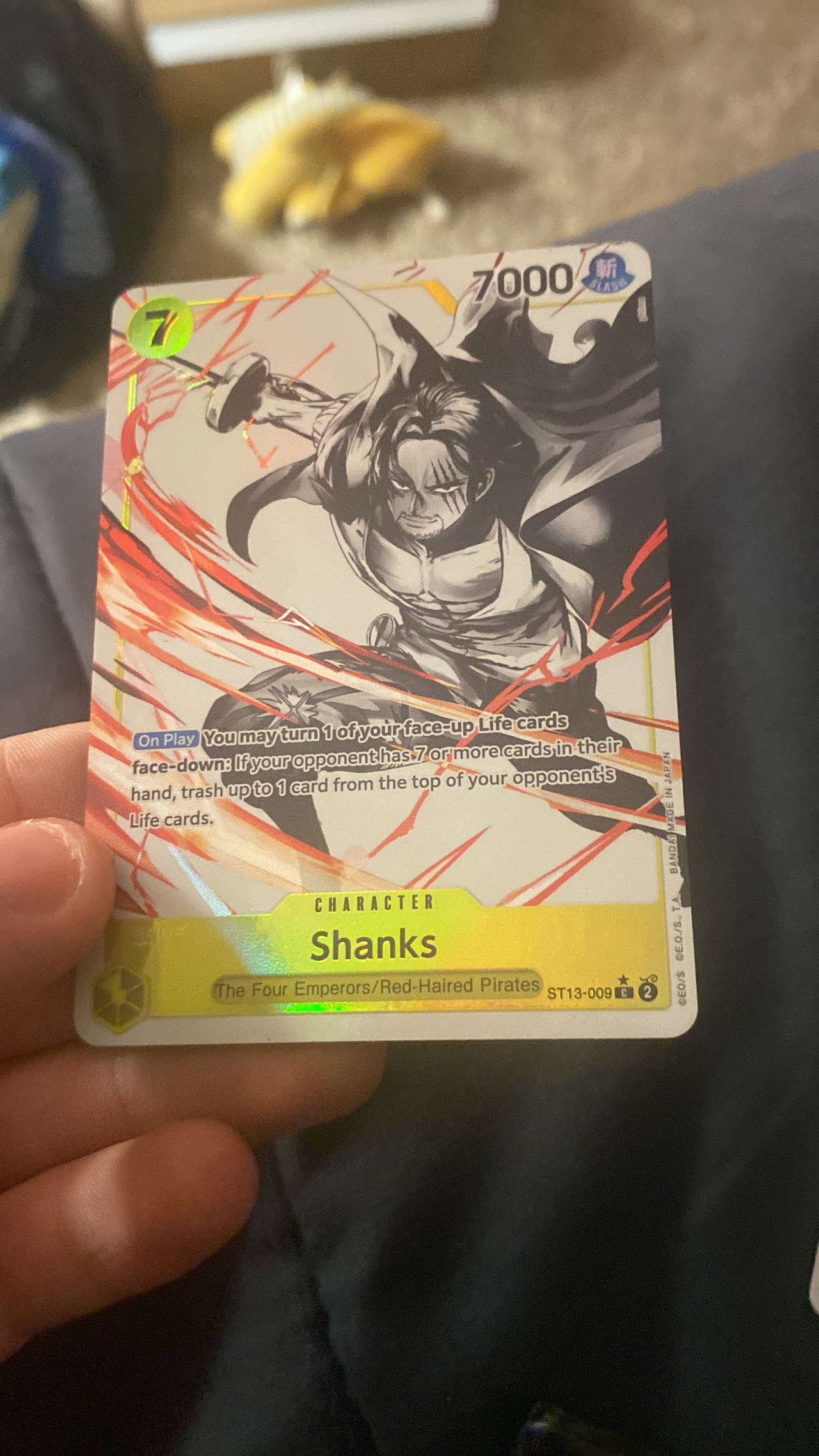 One Piece Card Game Shanks ST13-009