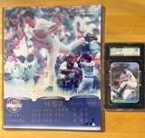 NY Yankees David Cone Perfect Game Display + Graded Rookie Card SGC 96 – Rare - Image 1